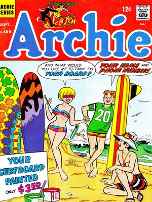 cover image of Archie (1960), Issue 185